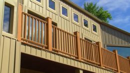 Large scale window, siding and gutter installation