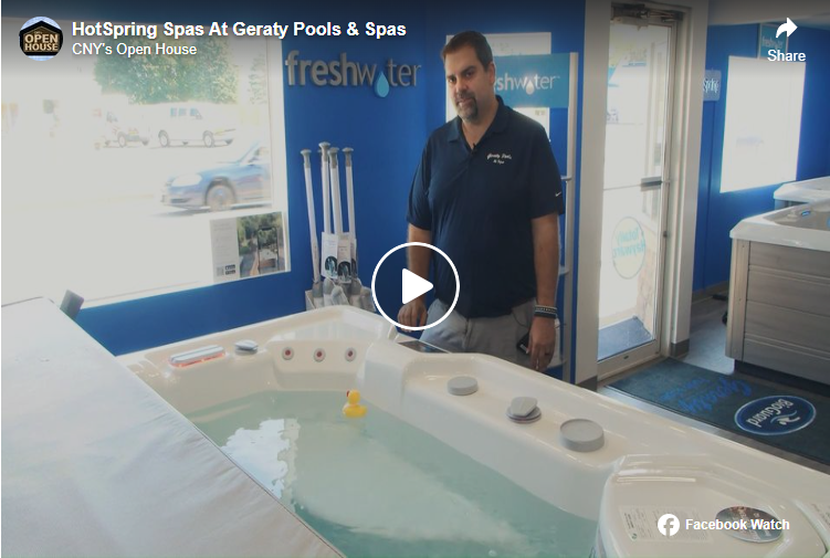 Hot Tubs & Spas available at Geraty Pools & Spas