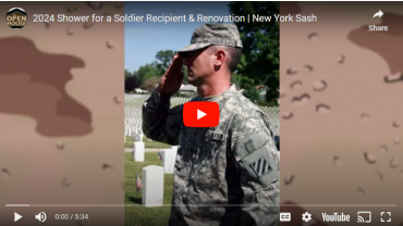 New York Sash 2024 Shower for a Soldier Recipient