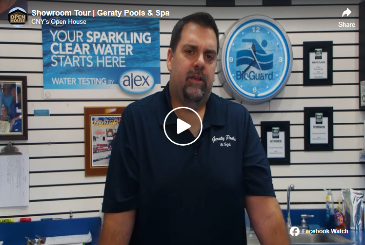 Geraty Pools & Spa Showroom Tour