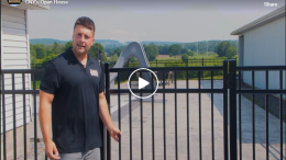 B&K aluminum fence